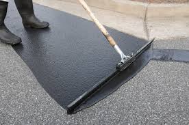Asphalt Sealcoating example 2